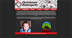 Desktop Screenshot of christensenmotorsports.com